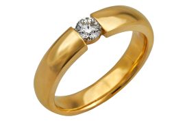 9045 - Spannring Gelbgold, Brillant